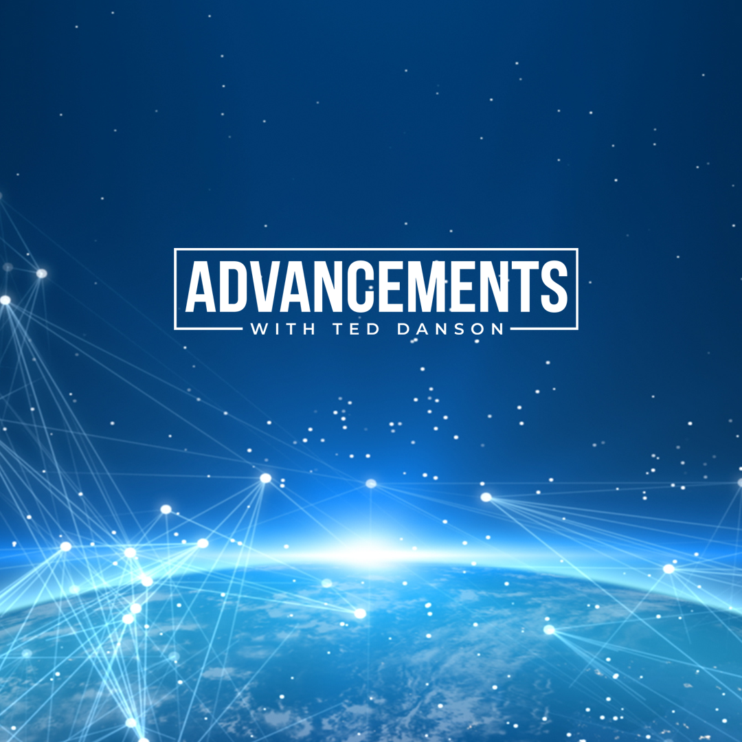 Advancements with Ted Danson Graphic