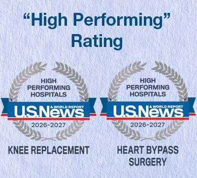 U.S. News & World Report Best Hospitals 2026-2027 Award 